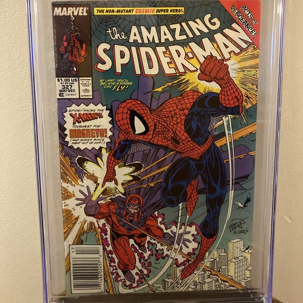 1989 Marvel Comics The Amazing SpiderMan #327